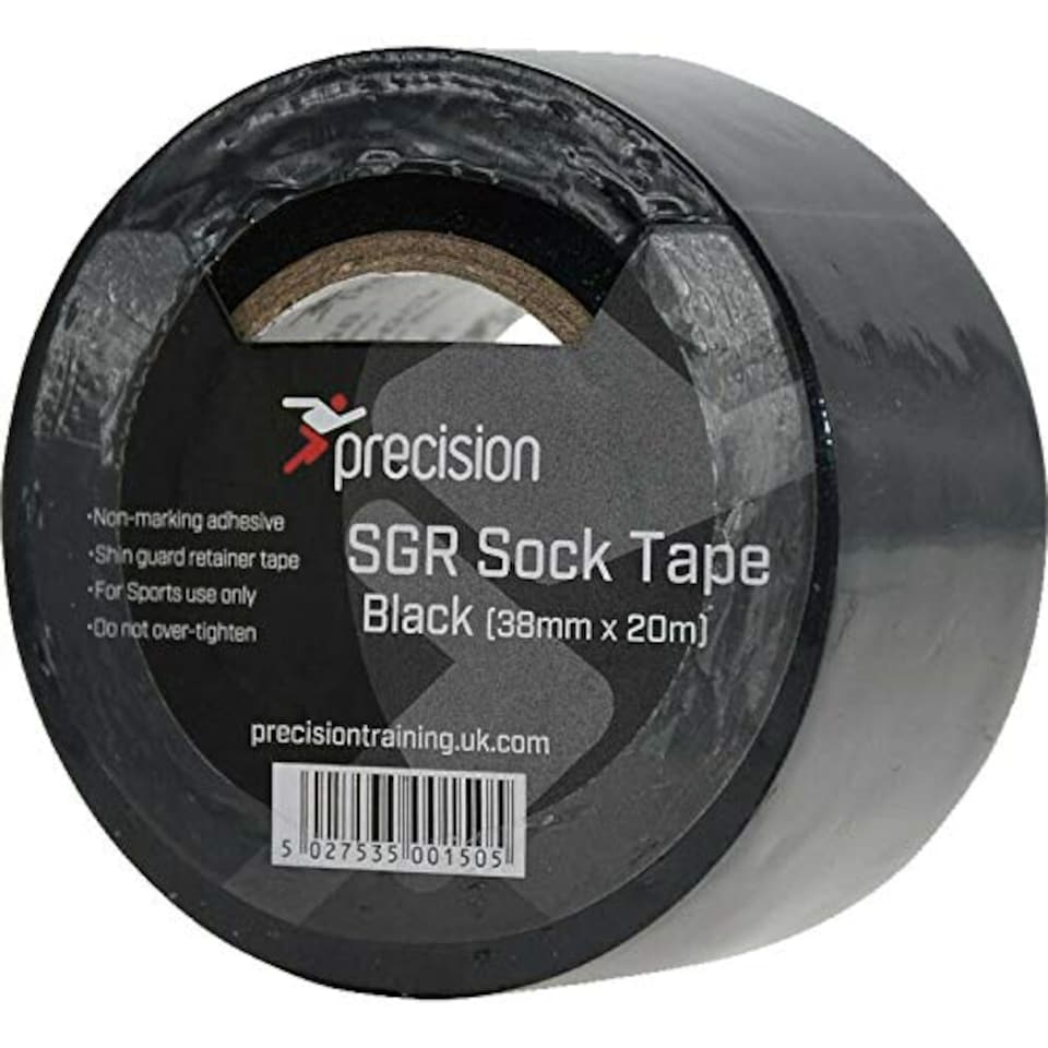 image 1 of Precision Sgr Sock Tape 38mm (Pack Of 5) (Black)