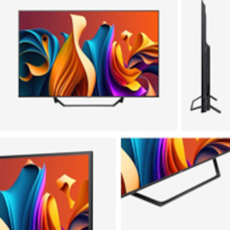 image 1 of Hisense 50A7NQ, 127 cm (50"), 3840 x 2160 pixels, QLED, Smart TV, Wi-Fi, Grey | Grey | Grey | 127 cm (50")
