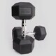 image 4 of Phoenix Fitness Pair of Hex Dumbbells - 17.5kg