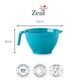image 2 of Zeal Mini Melamine Mixing Bowl Jug, Ideal for Eggs and Sauces, Aqua