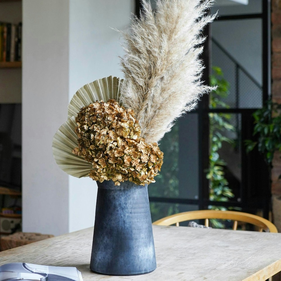 image 1 of Kew Handthrown Vase Basalt Black