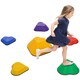 image 1 of AIYAPLAY 6PCs Kids Stepping Stones, Non-Slip Stackable River Stones