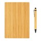 image 1 of XD Collection Bamboo A5 Notebook & Pen Set - Brown - One Size