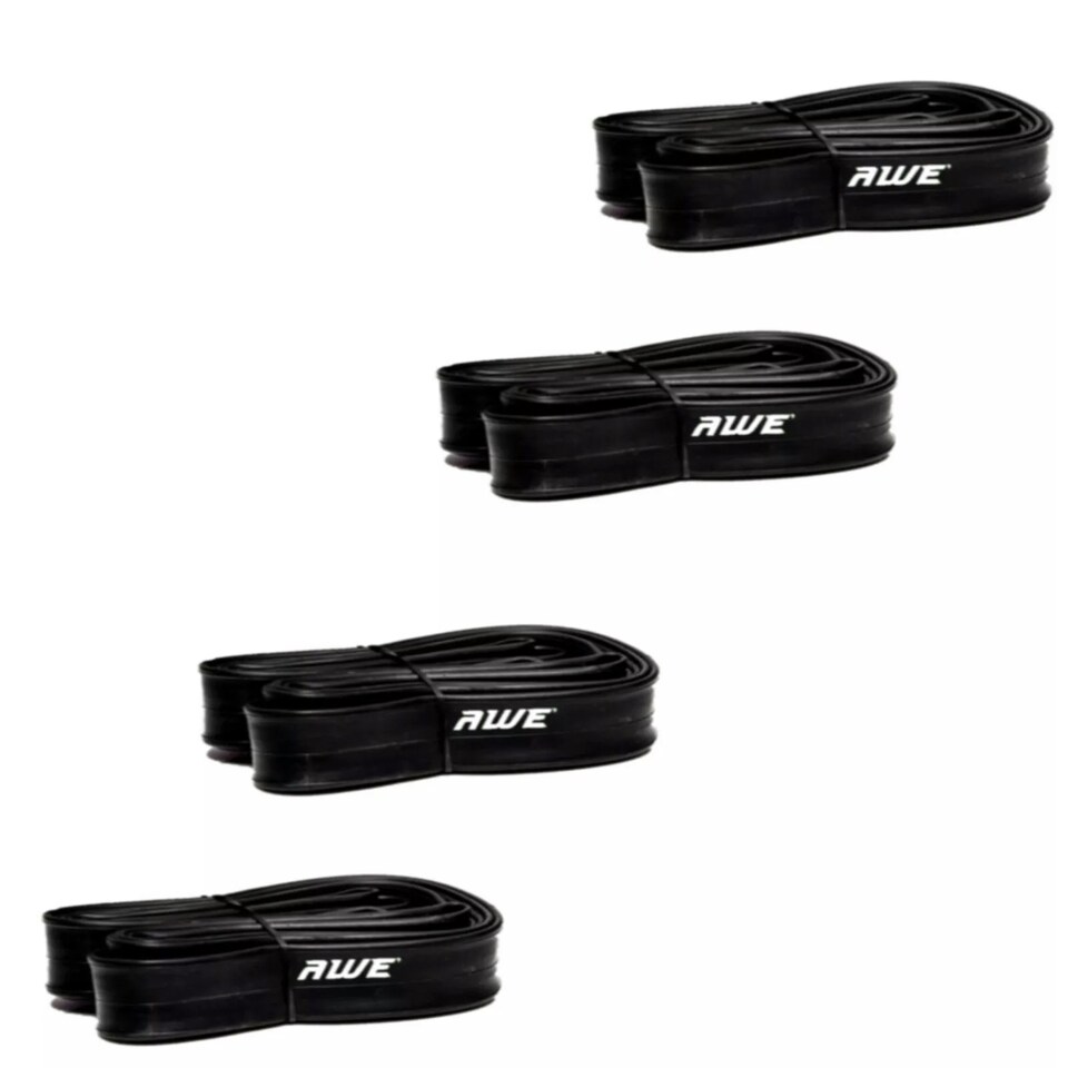 image 1 of AWE Set x 4 Butyl Rubber 26" MTB/E-Bike Inner Tube 26 x 1.75-2.125 Presta Valve