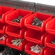 image 4 of KCT 64 Pc Wall Mounted Tool Storage Organiser Rack for Garage Workshop Shed Screw Nut and Bolt DIY Board Bin Mount Tidy Solution