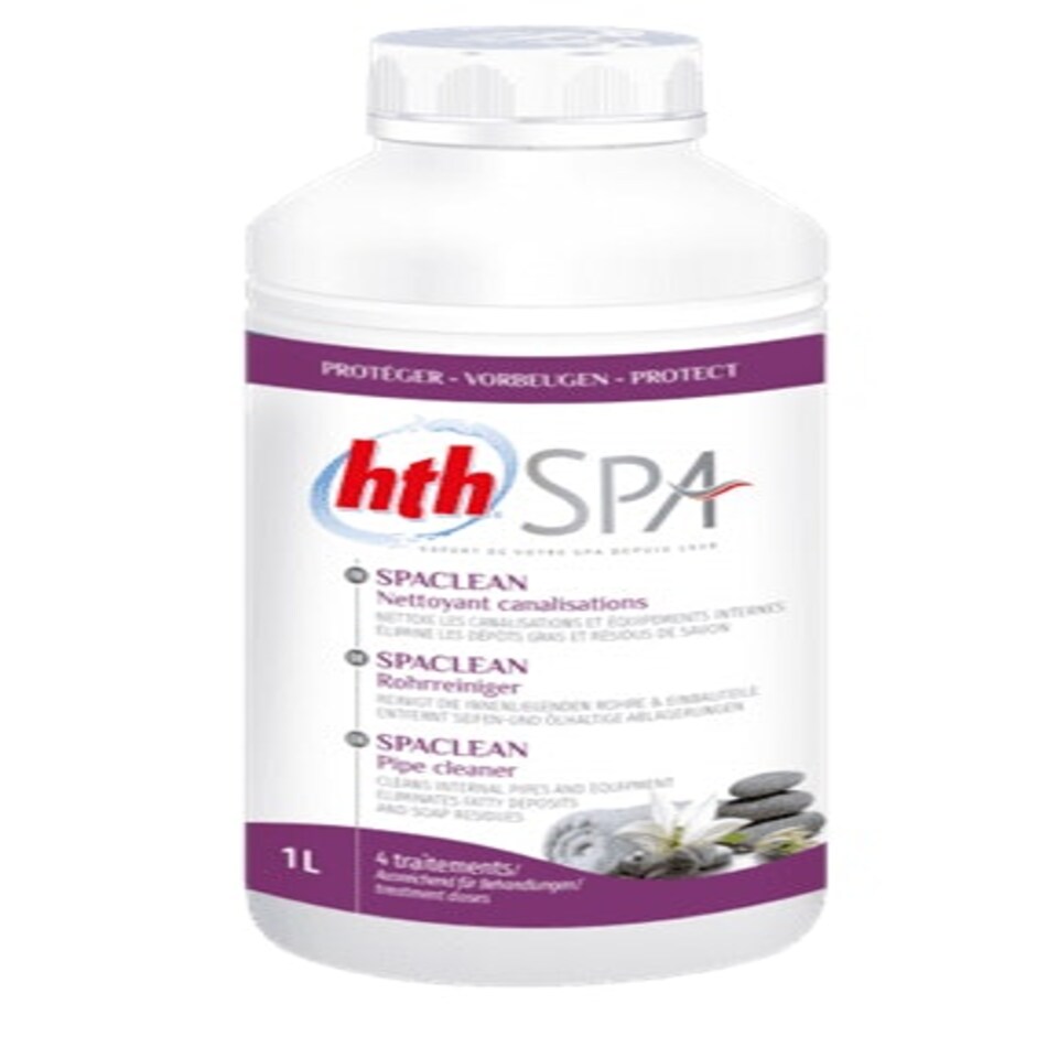 HTHSPC6 hth Spa Clean Pipe Cleaner 1 Litre x6 per pack