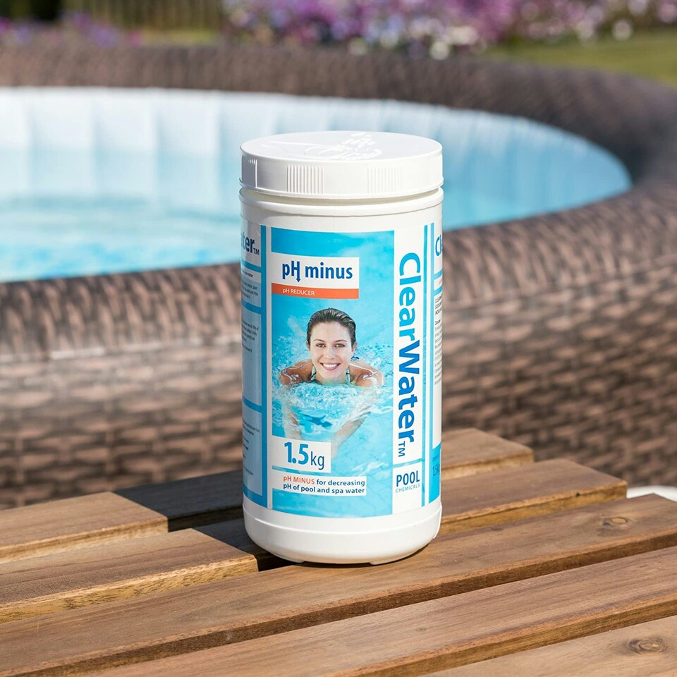 image 1 of Clearwater 1.5kg CH0008 PH Minus Decreaser for Swimming Pool and Spa Treatment