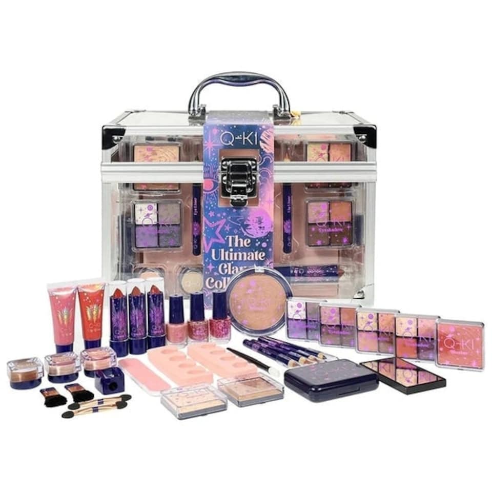 Q-KI Ultimate Glam Vanity Case 35 Pieces N/A