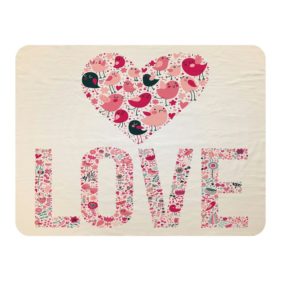 image 1 of Love Hearts (Blanket)