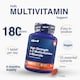 image 6 of Zipvit A-Z Multivitamin, Immune, Energy & Bone Support, 25 Essential Nutrients, 180 Vegan Tablets, 6-Month Supply