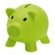 image 1 of MidOcean Softco Piggy Bank - Lime - One Size