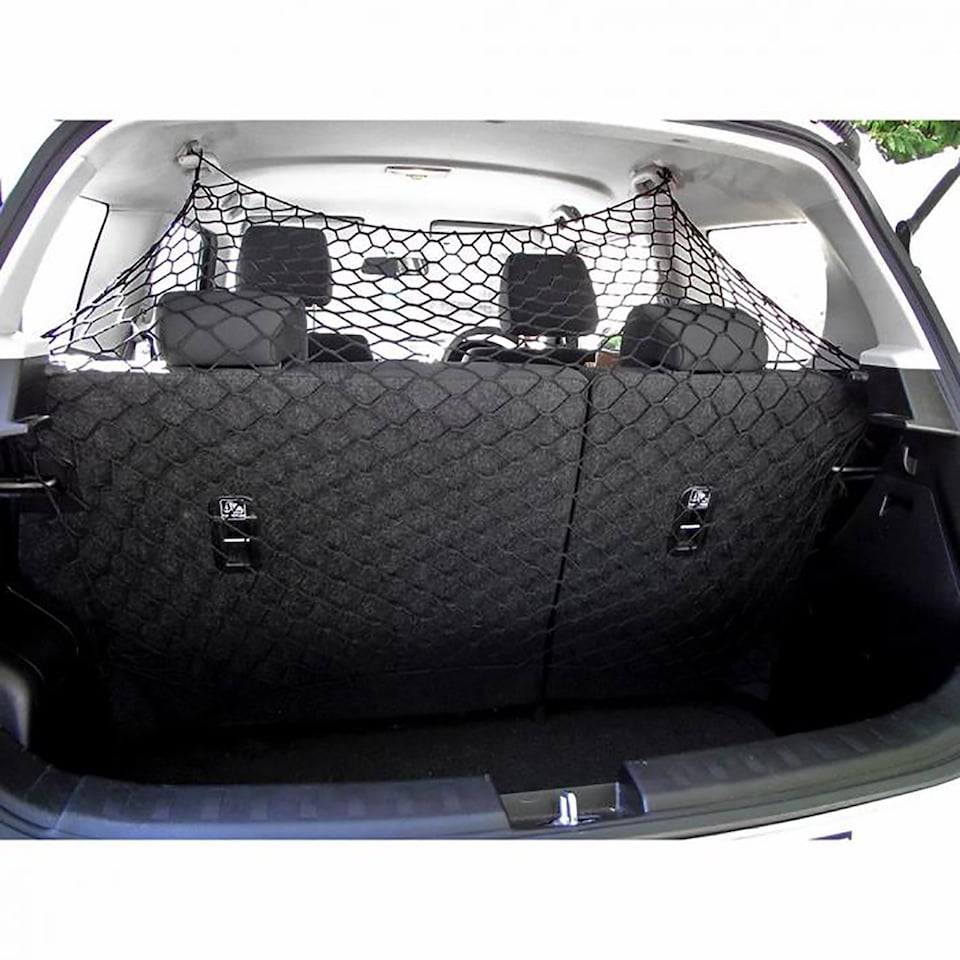 image 1 of Universal 1m x 1m Pet Dog Car Safety Guard Barrier Protector Net | Black