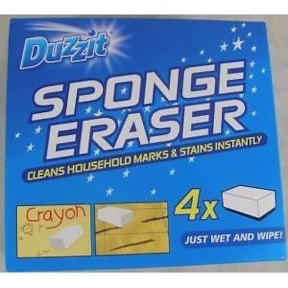 image 1 of Duzzit Sponge Eraser 4 Pack