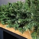 image 5 of 2.7m (9ft) x 38cm Premier Luxury Extra Bushy Plain Green Christmas Garland