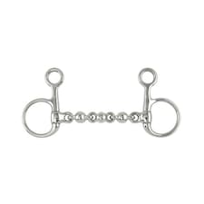 Shires Waterford Horse Hanging Cheek Snaffle Bit - Silver - 5in