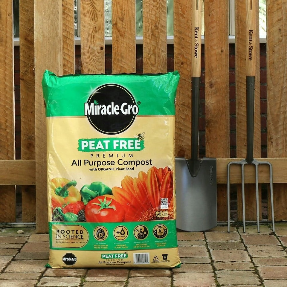 image 1 of Miracle-Gro® Peat Free Premium All Purpose Compost with Organic Plant Food