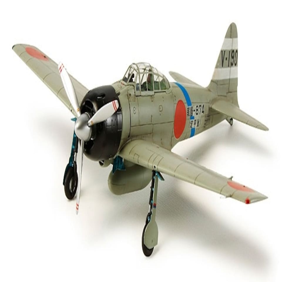 Tamiya Mitsibushi A6M3 Zero Fighter Model 32 Hamp (1:72 Scale)