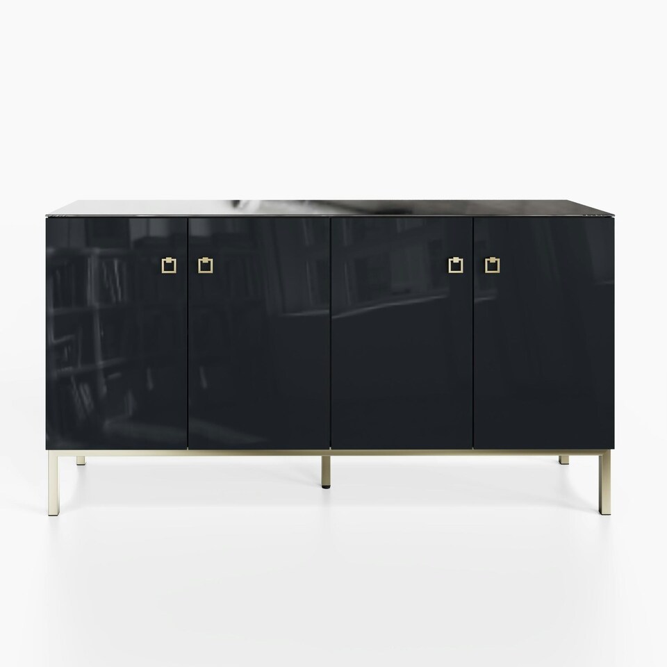 image 1 of Frank Olsen Lyra Sideboard Black | Midnight Onyx