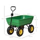 image 7 of Outsunny 125L Garden Cart Trolley Dump Wheelbarrow Trailer Truck 4 Wheels Green | Green | Green