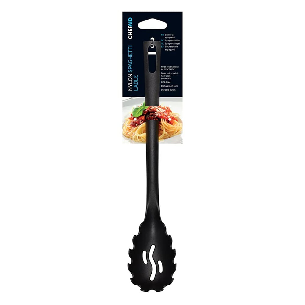 Chef Aid Nylon Spaghetti Ladle Black Multi One Colour One Size 1