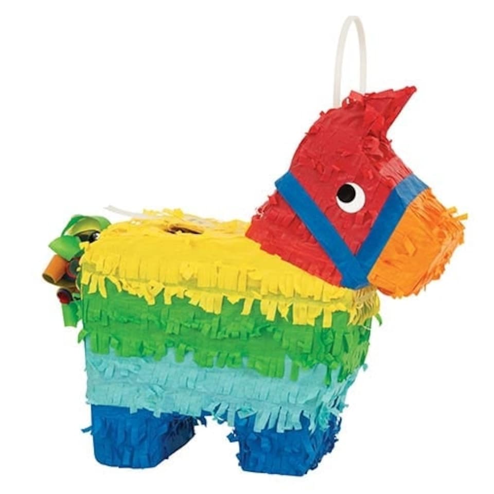 Donkey Mini Pinata Decoration 21cm