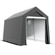 image 1 of Outsunny 2.1x3.6m Portable Shed, Waterproof Heavy Duty, Grey | Grey | 210W x 360D x 235Hcm | 1