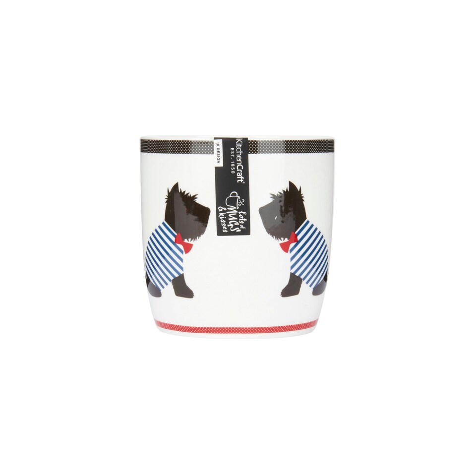 image 1 of KitchenCraft China Solo Westie Mug | White | 1