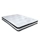 image 1 of 3D Quilted Tuft Mattress - 20cm Deep, Soft Comfort, Airflow Border | Black | Single
