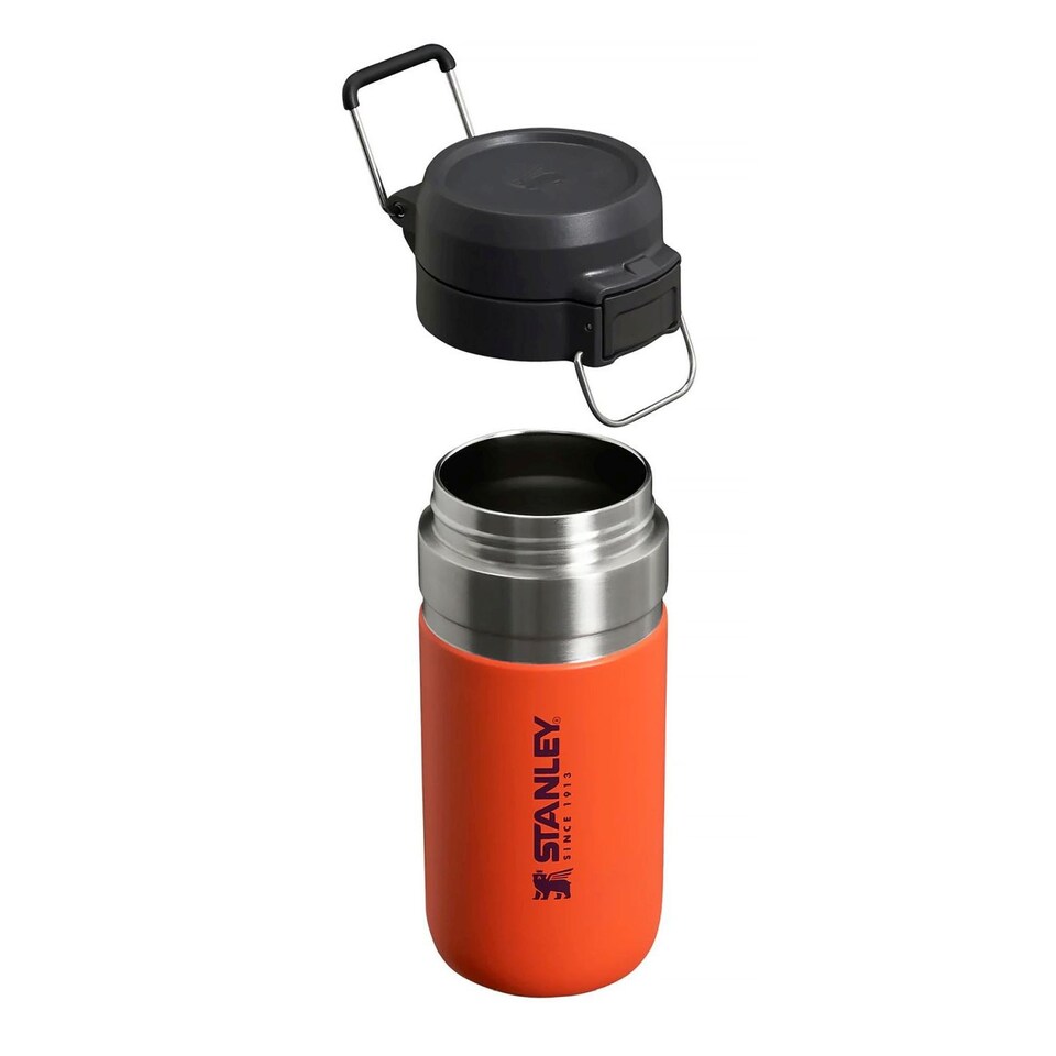 image 1 of Quick Flip Water Bottle 0.47L | Orange | Orange | Not provided