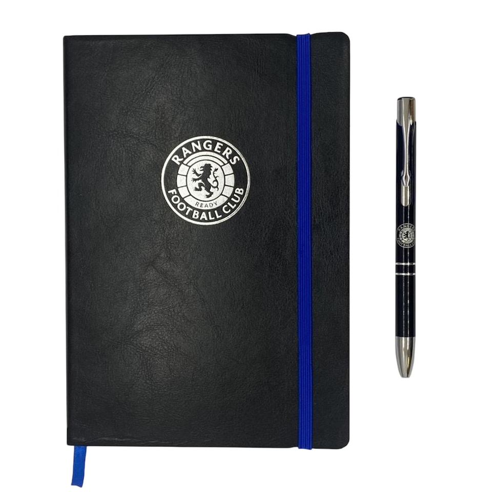 image 1 of Rangers FC Crest A5 Notebook & Pen