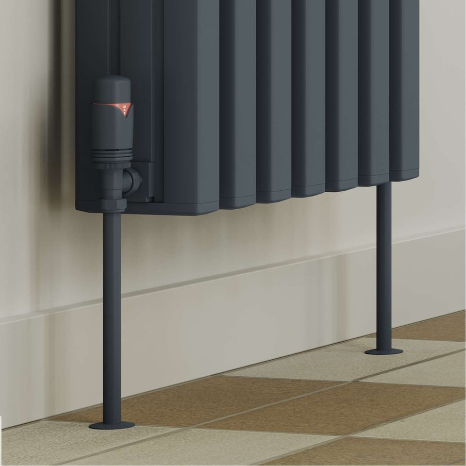 image 1 of Talus - Anthracite Matte Pipe Covers 300mm