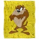 image 1 of Looney Tunes Character Collage Taz Blanket - Multicoloured - One Size