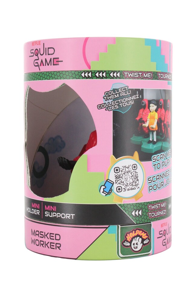 image 1 of Cable Guys Holdems Squid Game Circle Guard Mini Phone Stand and Device Holder