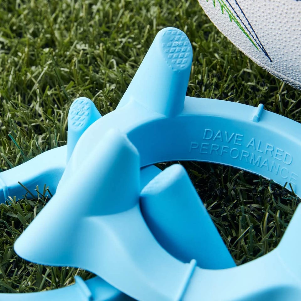 image 1 of Rhino Dave Alred Performance Kicking Tee Blue Size 5