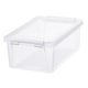 image 1 of SmartStore Different size Storage Box for Home with Clip Lid | Clear | 3.6L