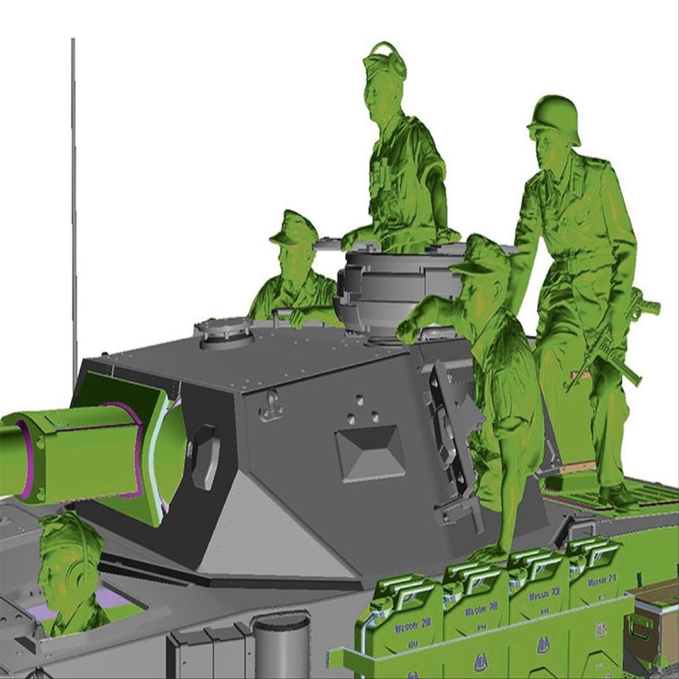 image 1 of Tamiya German Tank Panzerkampfwagen IV Ausf.G Early (1:35 Scale)