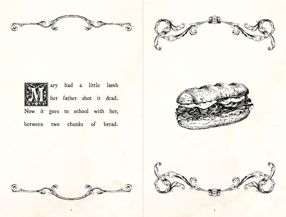 image 1 of Adult Nursery Rhymes Gift Book