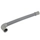 image 5 of SPARES2GO Internal Hose Inner Drain Pipe for Kenwood KDW60 KID60 Dishwasher 21mm Inner Diameter