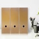 image 5 of Pack of 6 Kraft Magazine Files Corrugated Cardboard Desk Organiser | Multi