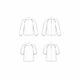 image 2 of New Look 6708 Paper Sewing Pattern – Women’s Top, Size A (6–8–10–12–14–16–18), Easy