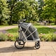 image 8 of PawHut Dog Stroller, Folding Pet Stroller for Small Medium Dogs