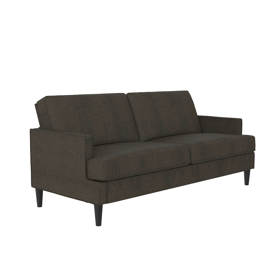 image 1 of Asher 2-Seater Sofa in Fabric Light Grey Grey | GREY
