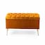 Burnt Orange Plush Velvet