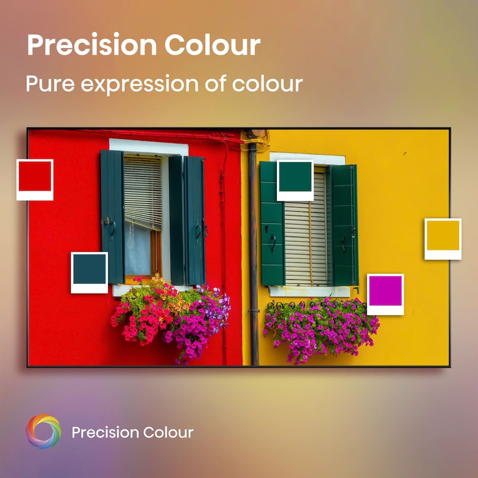 image 1 of Hisense 32 inch A5QTUK QLED FHD Smart TV with Freely