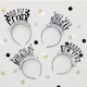 image 2 of Assorted Iridescent Fringe New Year Fancy Dress Headbands - Pack of 4