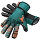 image 2 of Precision Unisex Adult Elite 2.0 Contact Goalkeeper Gloves - Teal/Fluorescent Orange/Black - 11