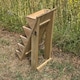 image 4 of 5 Tier Stepped Wooden Garden Flower & Herb Planter - Pack of 2