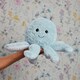 image 1 of Warmies Plush Octopus Microwavable Weighted Teddy