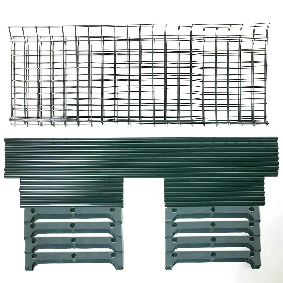 image 1 of Lacewing Metal 3 Tier Greenhouse Staging Shelving Bench in Green 126cm