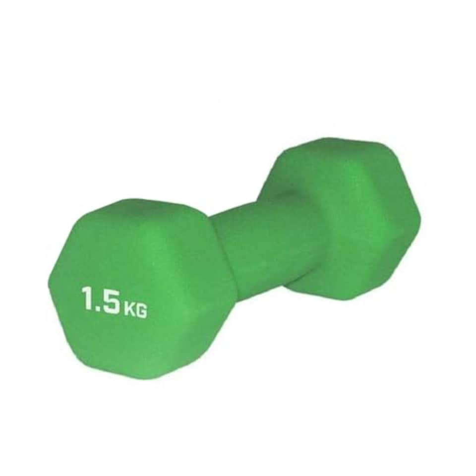 image 1 of Urban Fitness Neoprene Covered Hex Dumbbells Fitness (Pair) Pink 2 X 0.5kg